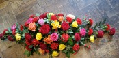 Mix Rose and Carnation Casket Spray