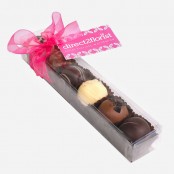 6 assorted truffles in stick pack.